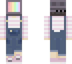 tv head overalls