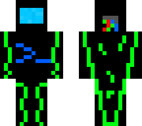 tv man with terminal design >_
