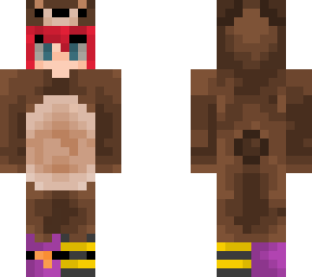 bear onesi redhead
