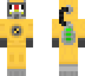 bird in hasmat suit