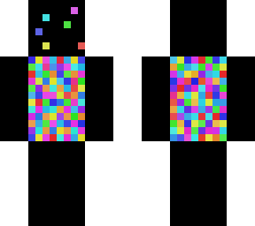 Black Rainbow | Minecraft Skin