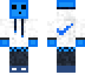 blue hoodie slime