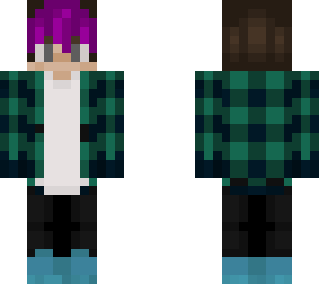 boy green blue purple