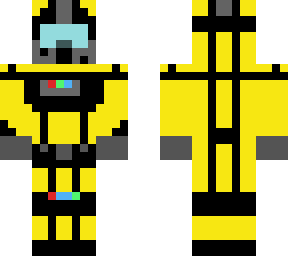 cave spider in a suit with a hazmat suit