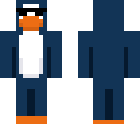 club penguin (navy) with sunglasses