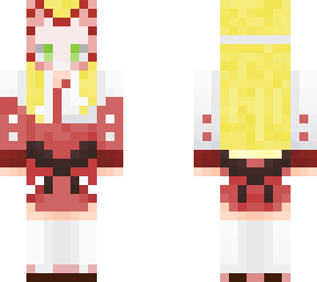 cute blonde girl in yukata