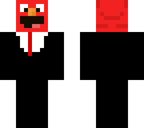 elmo in suit