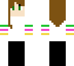 girl with striped shirt