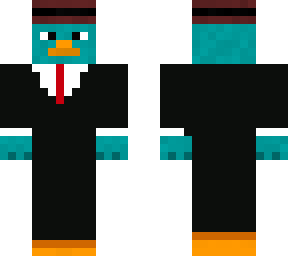 perry the p in suit