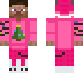 pink santa