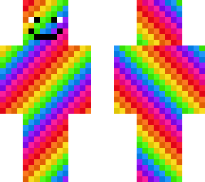 pixel rainbow - 2 (with face)