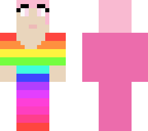 rainbow pink