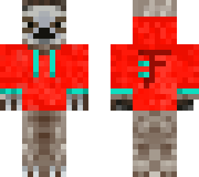 sloth with flyzing hoodie