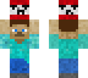 steve carrying tnt