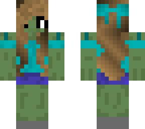zombie with secret face