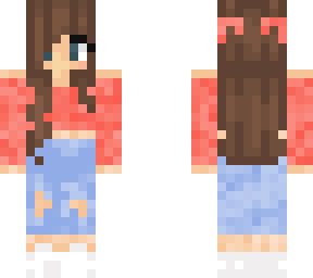 basic girl with croptop