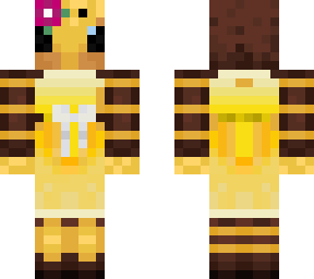 bee with dress