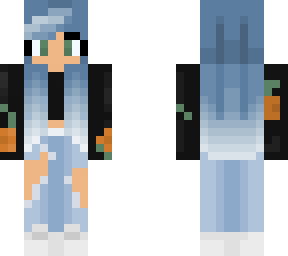 blue girl