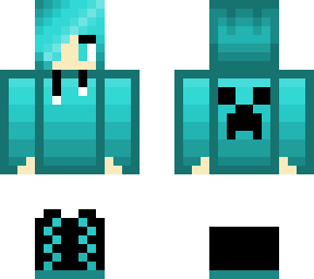 blue girl