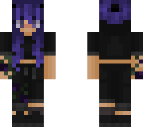dark flowe girl