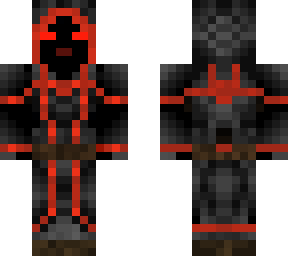 darkness crimson wraith hooded