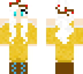 gold dress elf girl