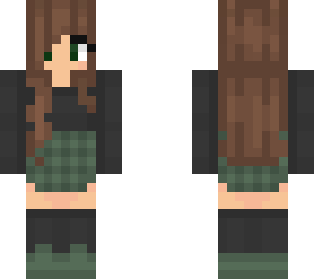 green plaid