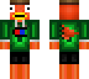 green sweater fish
