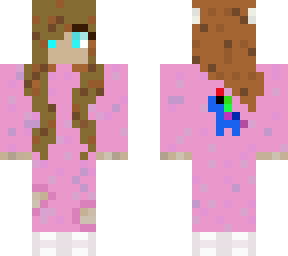 gurl in pink