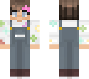 male spring outfit (fixed flower on the back and added buttons)
