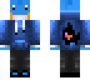 mudkip in a hoodie