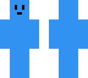 plain blue