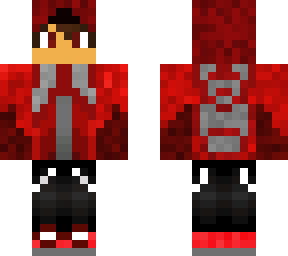 red outfit