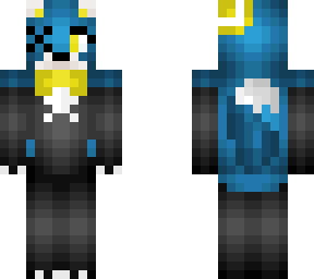 riptide the blue red panda