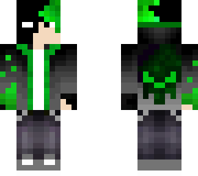 slim green hazard boy