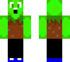 slime w/ grass block top
