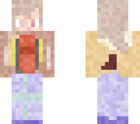 the pale girl (that has some vibrant colors)