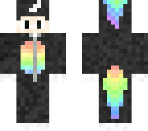 unicorn onesie black