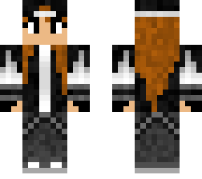 black and white hoodie girl