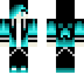 blue creeper hoodie