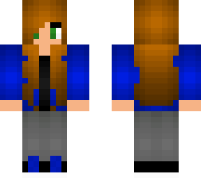 blue jacket burnette