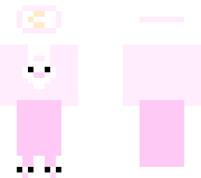 bunny sleep wear, carrot mask and bunny slippers
