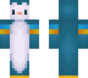 cyan penguin