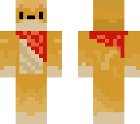 doge red scarf