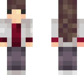 edit of red streak on hair
