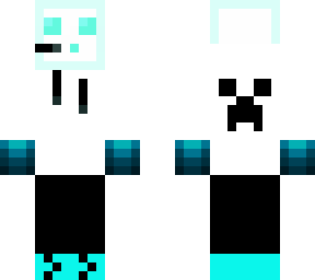 game slime aqua | Minecraft Skin