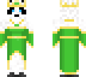 green panda queen