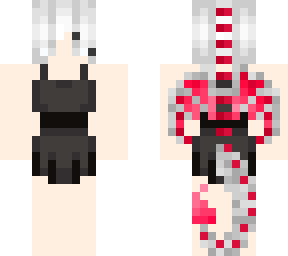 kira oc- shes in a dress