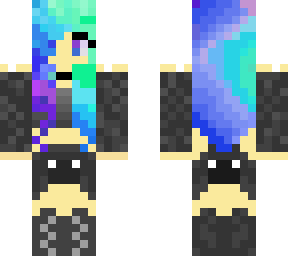 ocean-haired girl