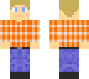 orange flannel
